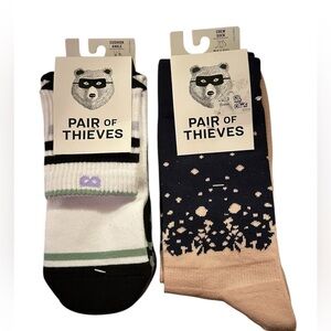 Pair of Thieves six pairs socks men’s 3 crew 3 cushion ankle‎